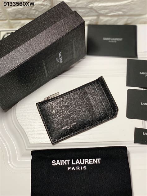 ysl coin card holder